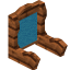 Light Blue Zelkova Seat Back icon
