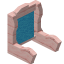 Light Blue Cherry Seat Back icon
