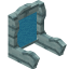 Light Blue Bloom Seat Back icon