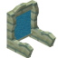 Light Blue Echo Seat Back icon