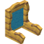 Light Blue Cradlewood Seat Back icon