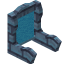 Light Blue Menril Seat Back icon