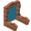 Light Blue Eucalyptus Seat Back icon