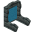 Light Blue Smogstem Seat Back icon