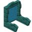 Light Blue Warped Seat Back icon