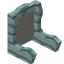 Light Gray Bloom Seat Back icon