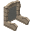 Light Gray Mining Seat Back icon