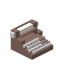 Light Gray Typewriter icon