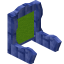 Lime Blue Enchanted Seat Back icon
