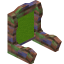 Lime Rainbow Eucalyptus Seat Back icon