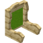 Lime Palm Seat Back icon