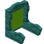 Lime Warped Seat Back icon