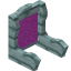 Magenta Bloom Seat Back icon