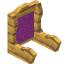 Magenta Cradlewood Seat Back icon