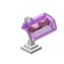 Magenta Fancy Iron Lamp icon