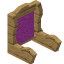 Magenta Oak Seat Back icon