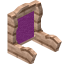 Magenta Baobab Seat Back icon