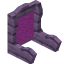 Magenta Mauve Seat Back icon