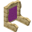 Magenta Palm Seat Back icon