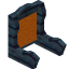 Orange Ancient Seat Back icon