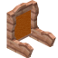 Orange Aspen Seat Back icon