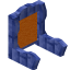 Orange Blue Enchanted Seat Back icon