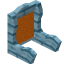 Orange Skyris Seat Back icon
