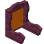 Orange Crimson Seat Back icon