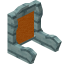 Orange Bloom Seat Back icon