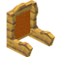 Orange Cradlewood Seat Back icon