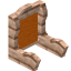 Orange Baobab Seat Back icon