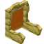 Orange Yellow Bioshroom Seat Back icon