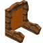 Orange Dark Seat Back icon