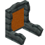 Orange Smogstem Seat Back icon