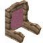 Pink Joshua Seat Back icon