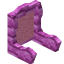 Pink Pink Bioshroom Seat Back icon