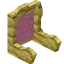 Pink Yellow Bioshroom Seat Back icon