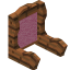 Pink Dark Seat Back icon