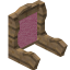 Pink Twilight Oak Seat Back icon