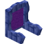 Purple Blue Enchanted Seat Back icon