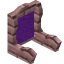 Purple Jacaranda Seat Back icon