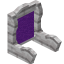 Purple White Mangrove Seat Back icon