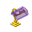 Purple Fancy Gold Lamp icon