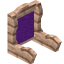 Purple Baobab Seat Back icon