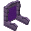 Purple Mauve Seat Back icon
