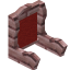 Red Jacaranda Seat Back icon