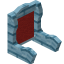 Red Skyris Seat Back icon