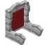 Red White Mangrove Seat Back icon