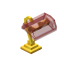 Red Fancy Gold Lamp icon