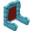 Red Blue Bioshroom Seat Back icon